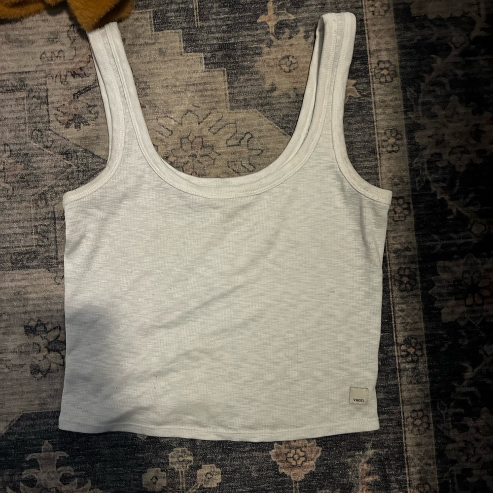Vuori White Tank Top